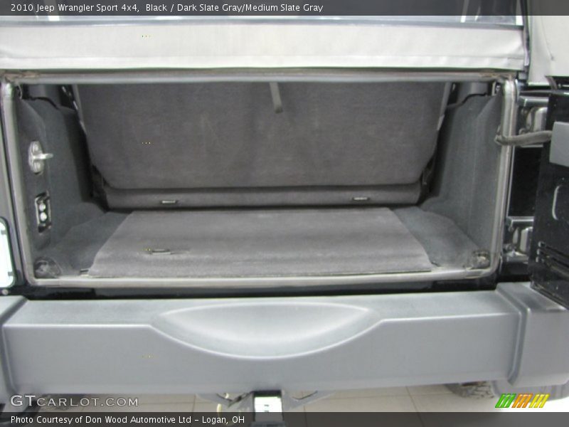 Black / Dark Slate Gray/Medium Slate Gray 2010 Jeep Wrangler Sport 4x4