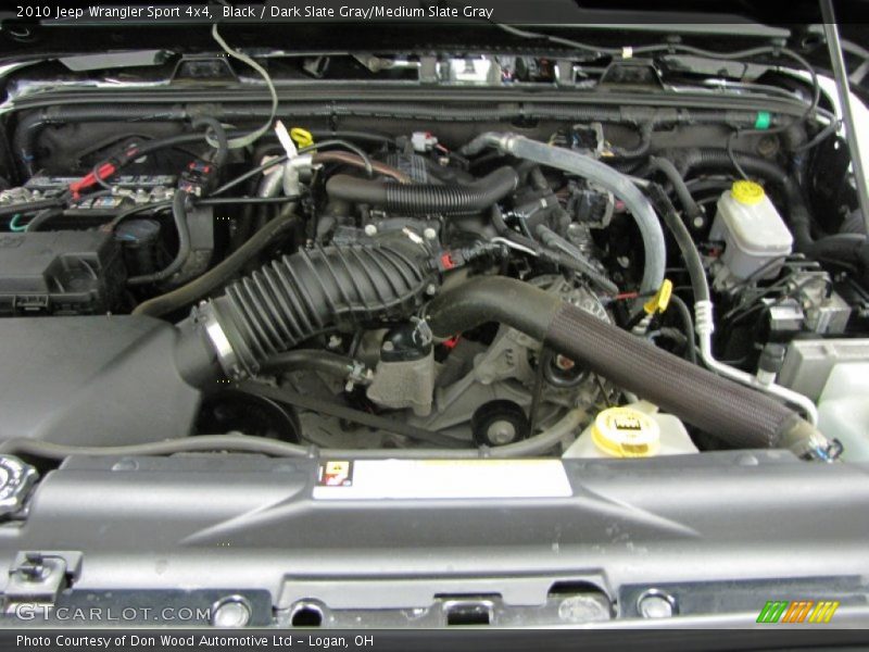 Black / Dark Slate Gray/Medium Slate Gray 2010 Jeep Wrangler Sport 4x4