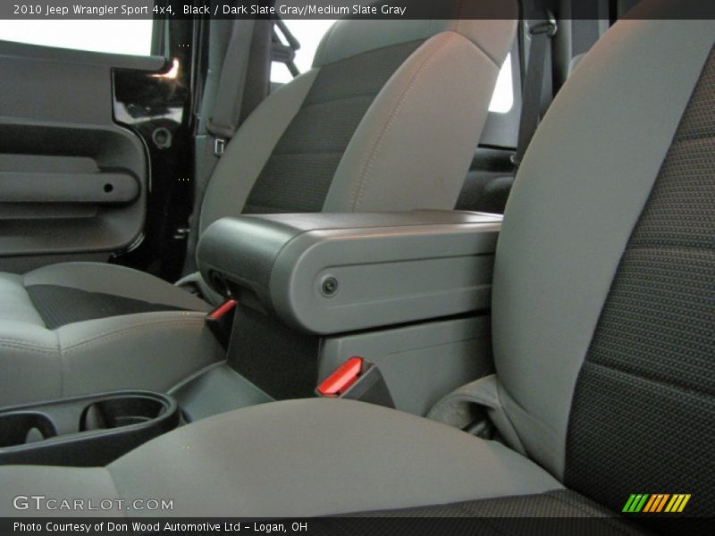 Black / Dark Slate Gray/Medium Slate Gray 2010 Jeep Wrangler Sport 4x4