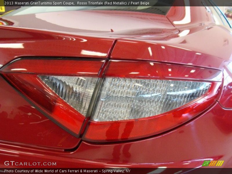 Rosso Trionfale (Red Metallic) / Pearl Beige 2013 Maserati GranTurismo Sport Coupe