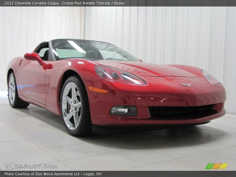 Crystal Red Metallic Tintcoat / Ebony 2012 Chevrolet Corvette Coupe