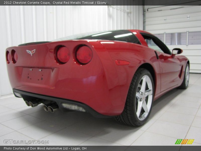 Crystal Red Metallic Tintcoat / Ebony 2012 Chevrolet Corvette Coupe