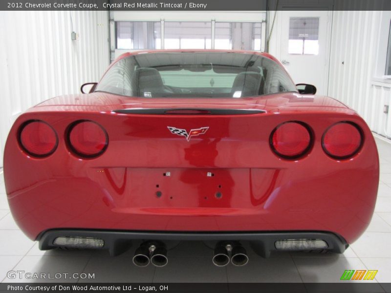 Crystal Red Metallic Tintcoat / Ebony 2012 Chevrolet Corvette Coupe