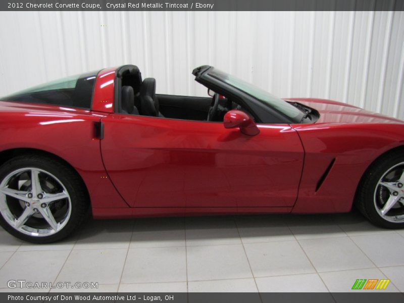 Crystal Red Metallic Tintcoat / Ebony 2012 Chevrolet Corvette Coupe