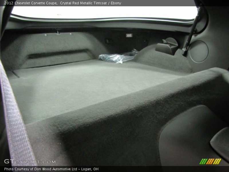  2012 Corvette Coupe Trunk