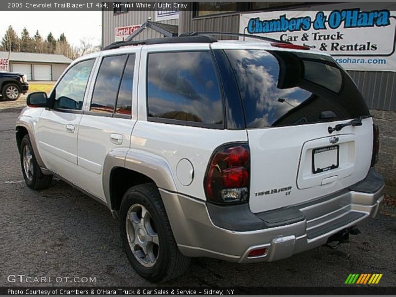 Summit White / Light Gray 2005 Chevrolet TrailBlazer LT 4x4