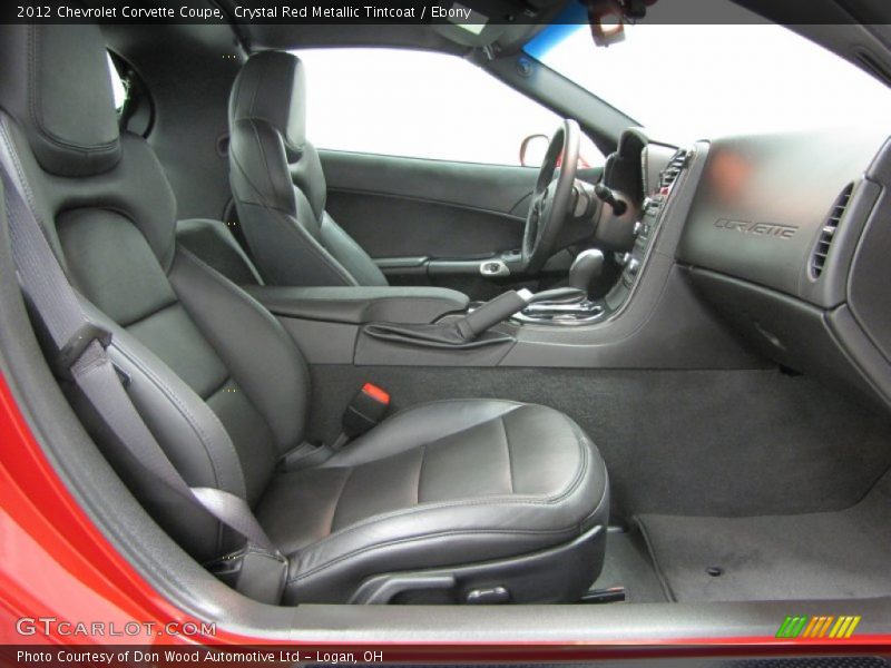 Front Seat of 2012 Corvette Coupe