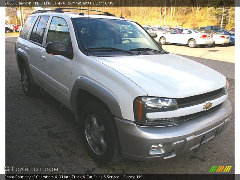 Summit White / Light Gray 2005 Chevrolet TrailBlazer LT 4x4