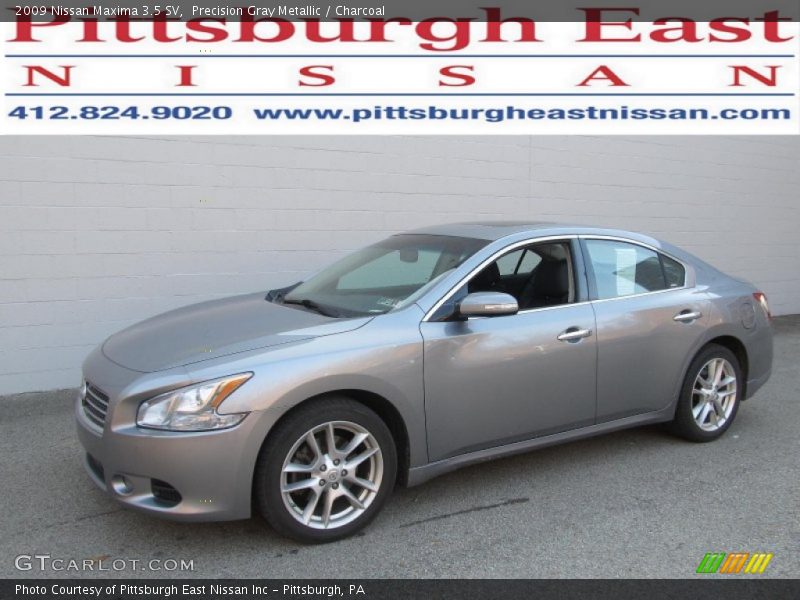 Precision Gray Metallic / Charcoal 2009 Nissan Maxima 3.5 SV