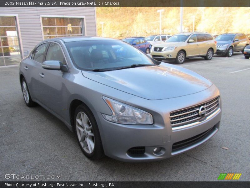 Precision Gray Metallic / Charcoal 2009 Nissan Maxima 3.5 SV