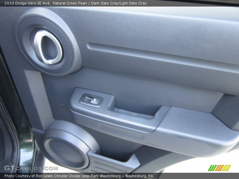 Natural Green Pearl / Dark Slate Gray/Light Slate Gray 2010 Dodge Nitro SE 4x4