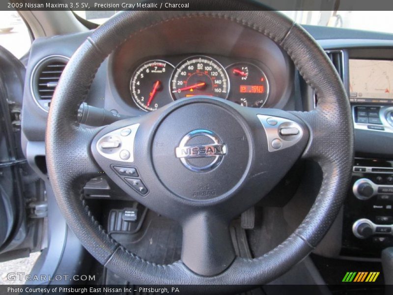 Precision Gray Metallic / Charcoal 2009 Nissan Maxima 3.5 SV
