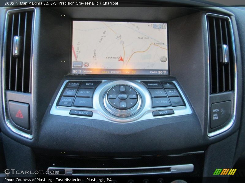 Precision Gray Metallic / Charcoal 2009 Nissan Maxima 3.5 SV