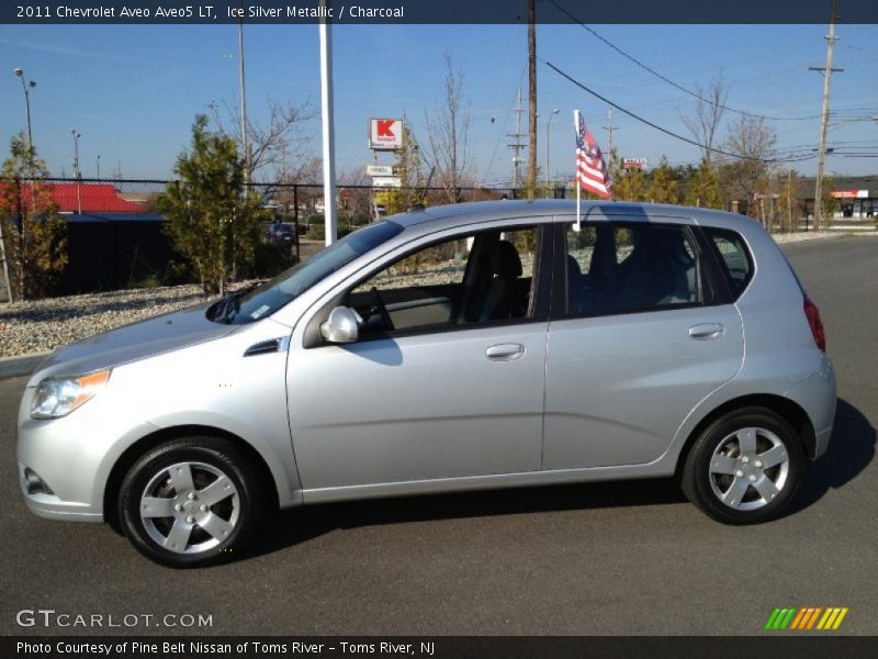Ice Silver Metallic / Charcoal 2011 Chevrolet Aveo Aveo5 LT