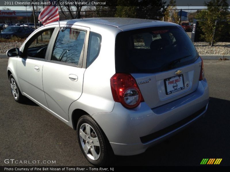 Ice Silver Metallic / Charcoal 2011 Chevrolet Aveo Aveo5 LT