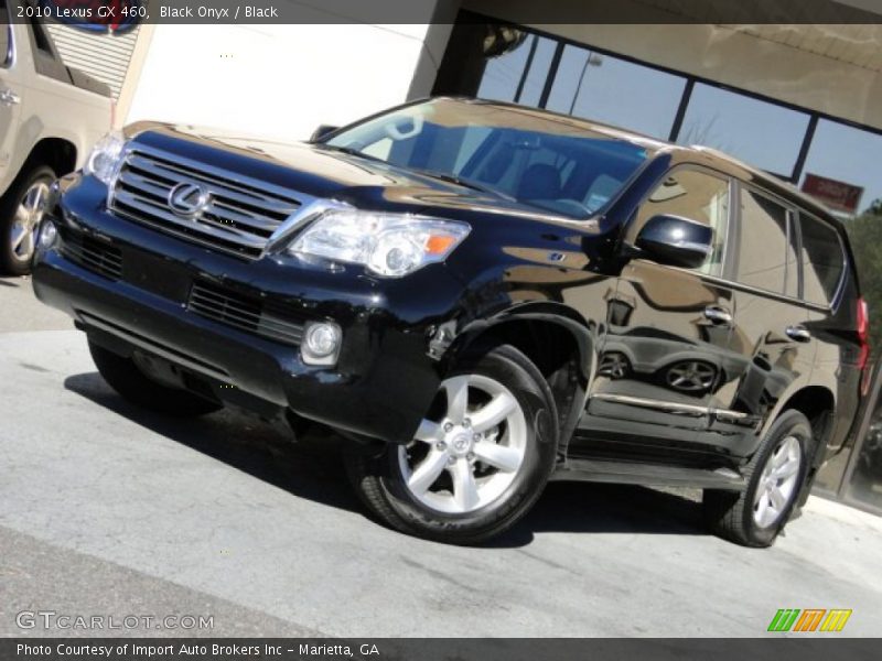 Black Onyx / Black 2010 Lexus GX 460