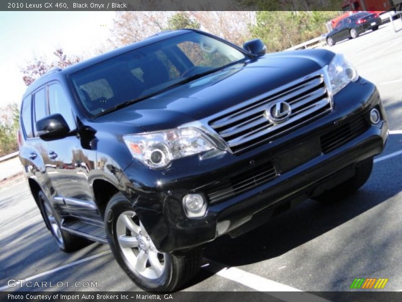 Black Onyx / Black 2010 Lexus GX 460