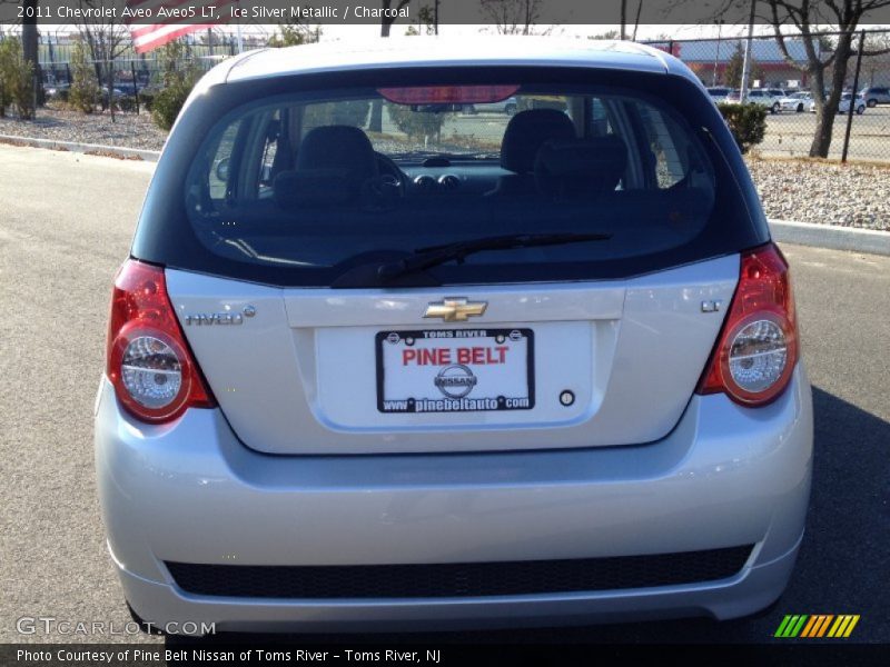 Ice Silver Metallic / Charcoal 2011 Chevrolet Aveo Aveo5 LT