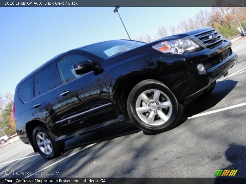 Black Onyx / Black 2010 Lexus GX 460