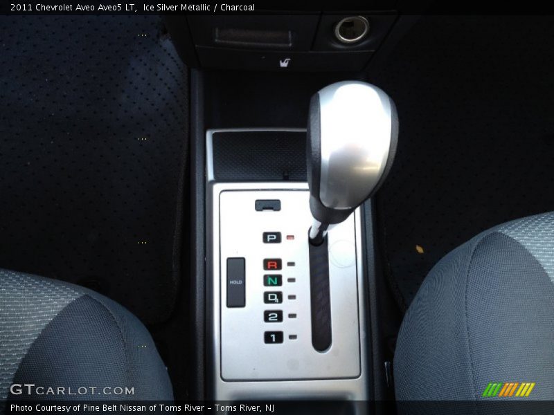 Ice Silver Metallic / Charcoal 2011 Chevrolet Aveo Aveo5 LT