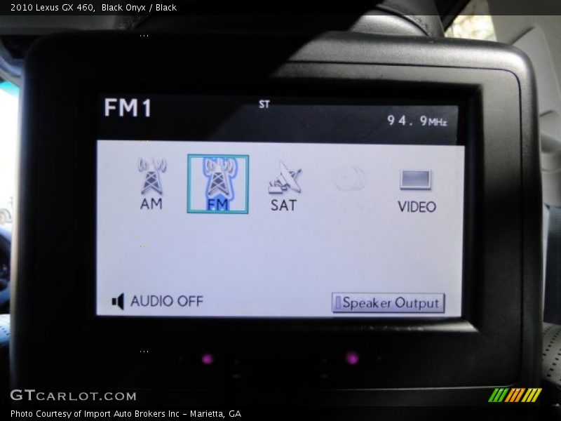 Black Onyx / Black 2010 Lexus GX 460
