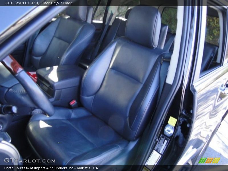 Front Seat of 2010 GX 460