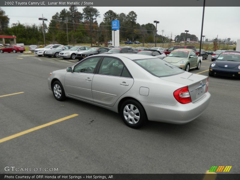 Lunar Mist Metallic / Stone 2002 Toyota Camry LE