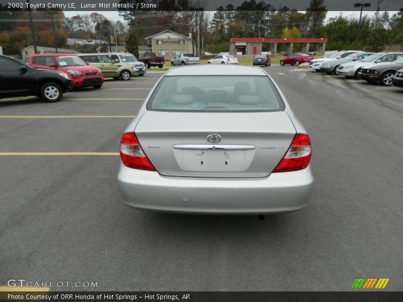 Lunar Mist Metallic / Stone 2002 Toyota Camry LE