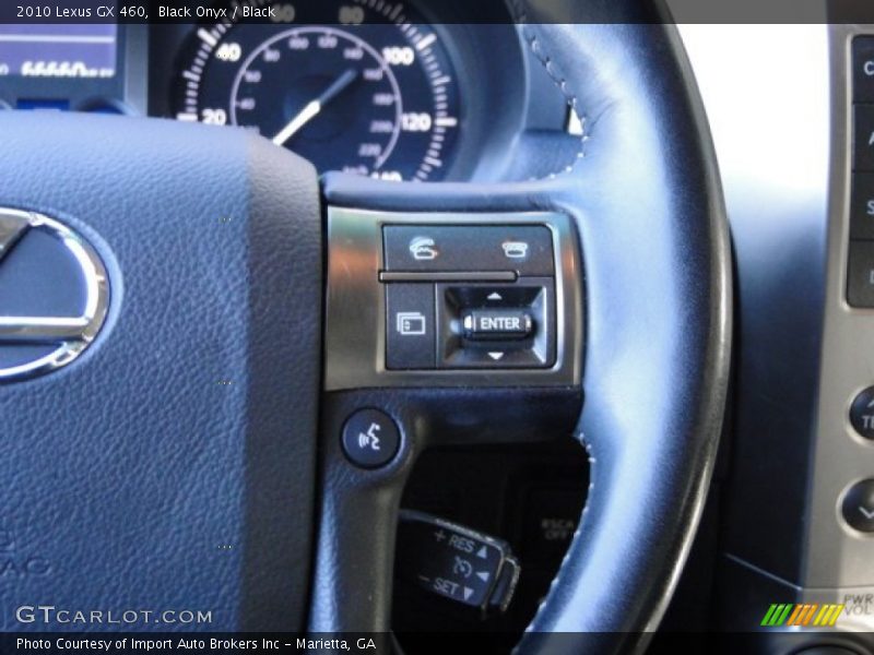 Controls of 2010 GX 460