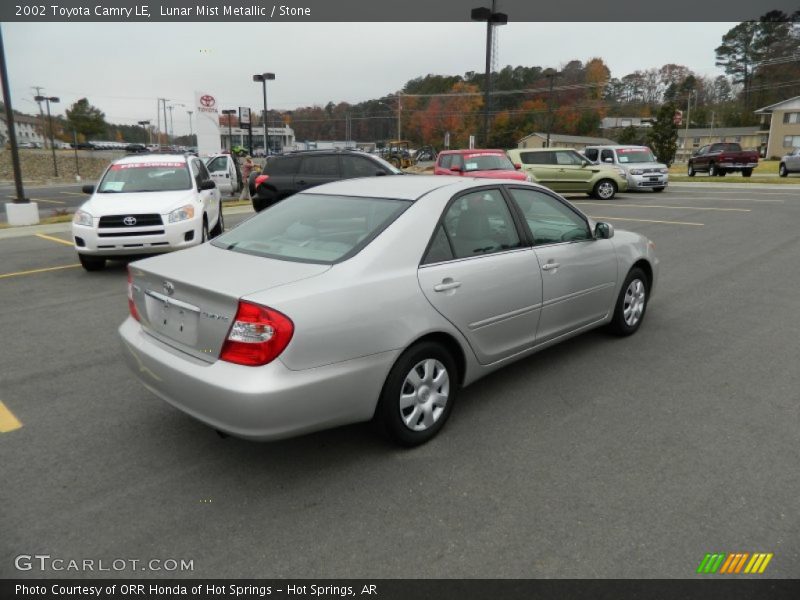 Lunar Mist Metallic / Stone 2002 Toyota Camry LE