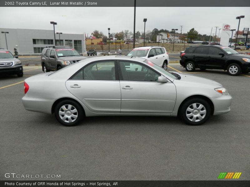 Lunar Mist Metallic / Stone 2002 Toyota Camry LE