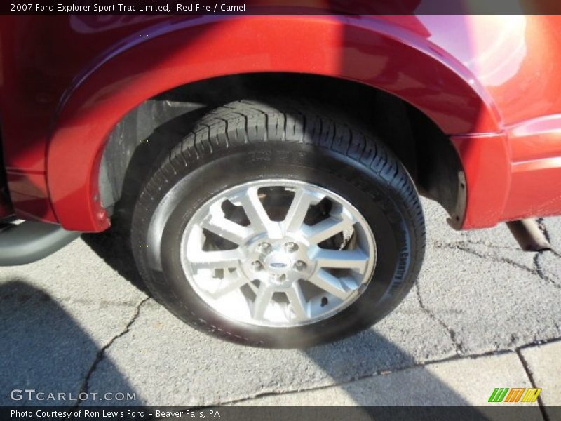 Red Fire / Camel 2007 Ford Explorer Sport Trac Limited