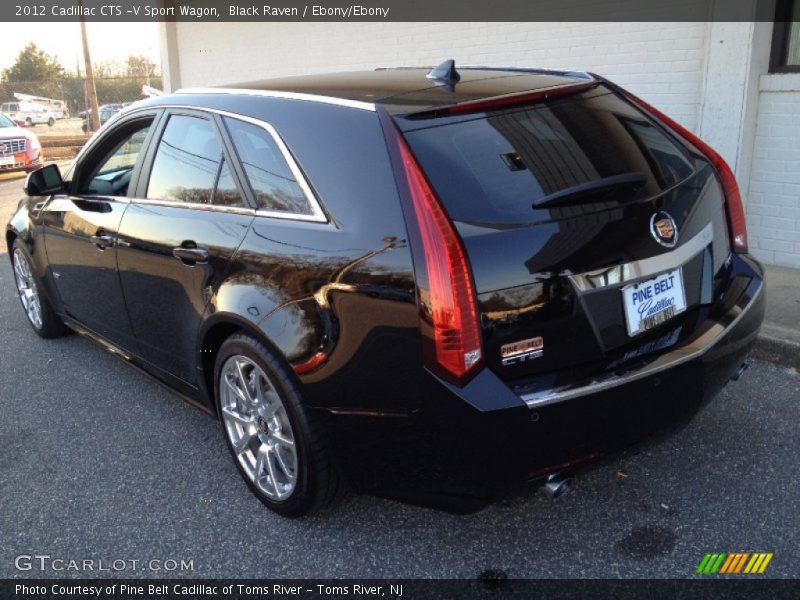 Black Raven / Ebony/Ebony 2012 Cadillac CTS -V Sport Wagon