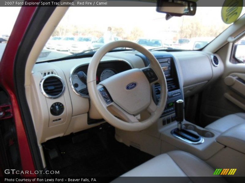Red Fire / Camel 2007 Ford Explorer Sport Trac Limited