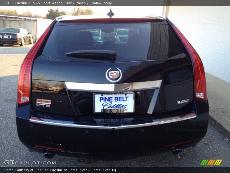 Black Raven / Ebony/Ebony 2012 Cadillac CTS -V Sport Wagon