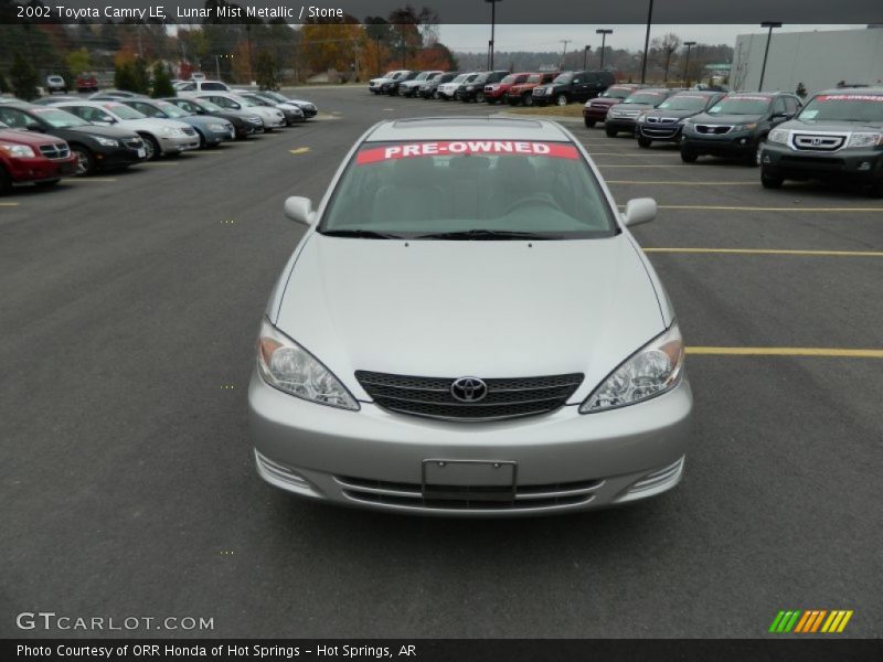 Lunar Mist Metallic / Stone 2002 Toyota Camry LE