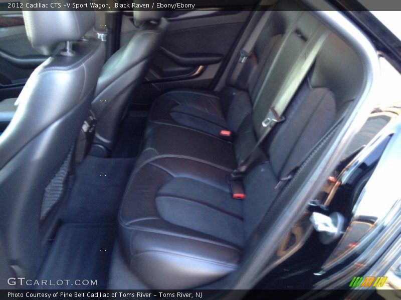 Rear Seat of 2012 CTS -V Sport Wagon