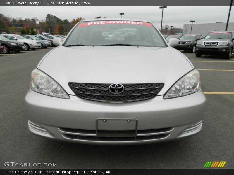 Lunar Mist Metallic / Stone 2002 Toyota Camry LE