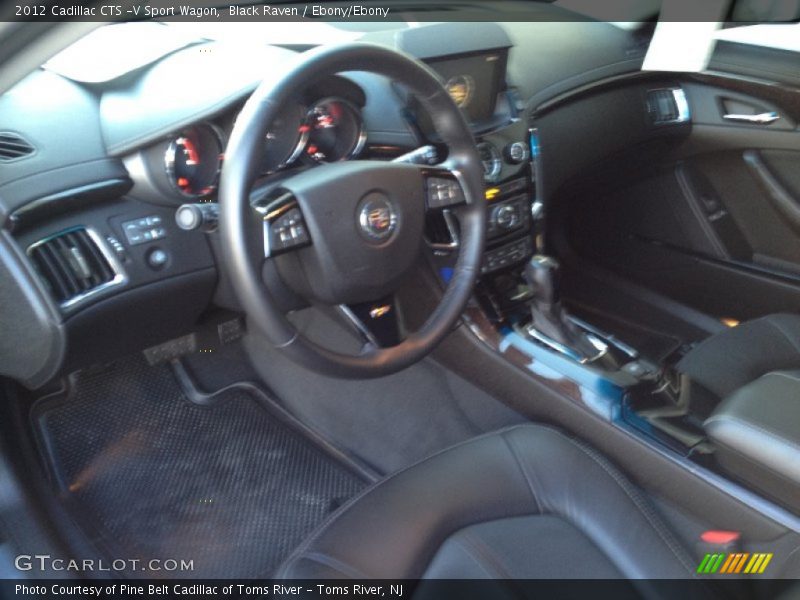 Black Raven / Ebony/Ebony 2012 Cadillac CTS -V Sport Wagon