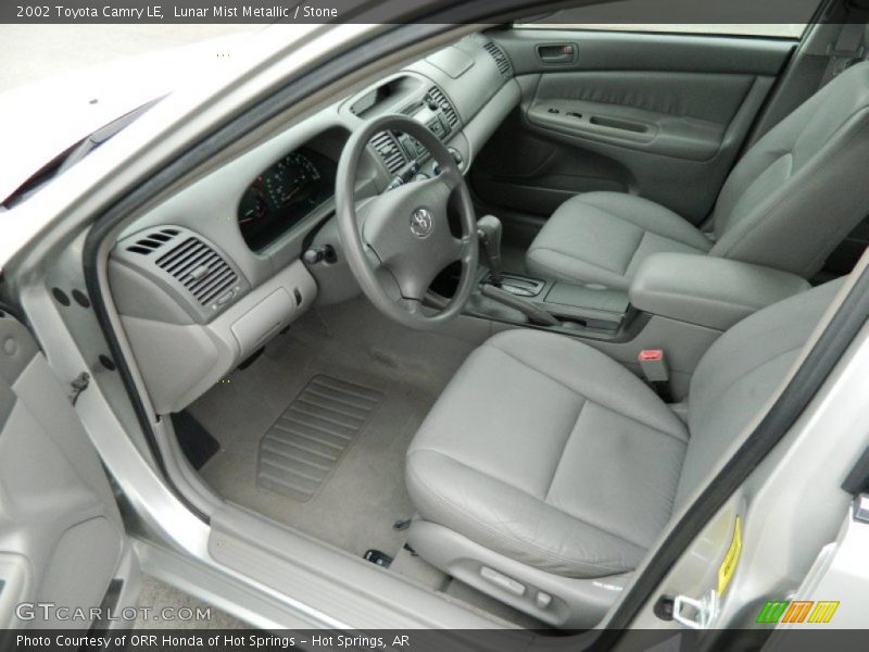 Stone Interior - 2002 Camry LE 