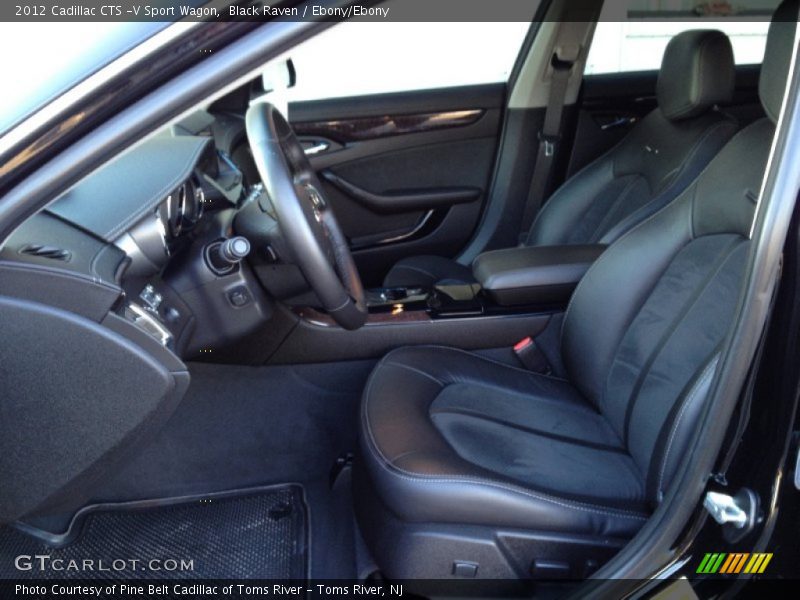 Front Seat of 2012 CTS -V Sport Wagon