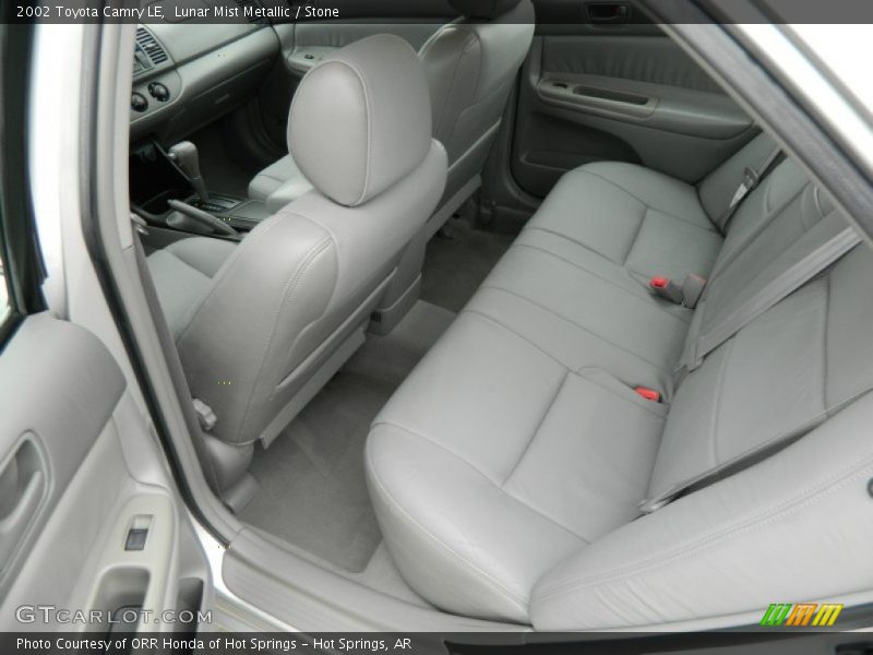 Rear Seat of 2002 Camry LE