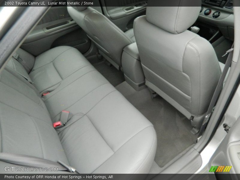 Rear Seat of 2002 Camry LE