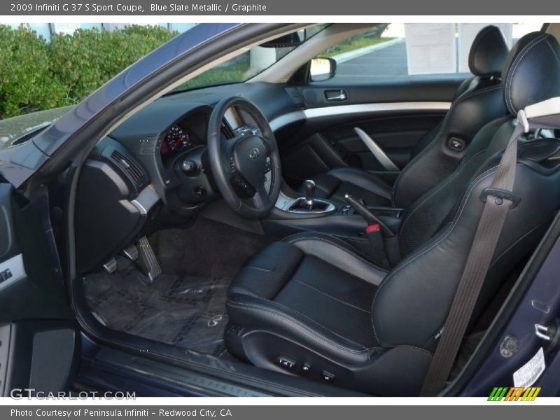  2009 G 37 S Sport Coupe Graphite Interior