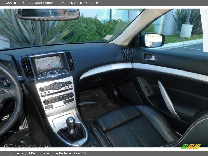 Blue Slate Metallic / Graphite 2009 Infiniti G 37 S Sport Coupe