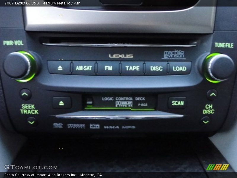 Mercury Metallic / Ash 2007 Lexus GS 350