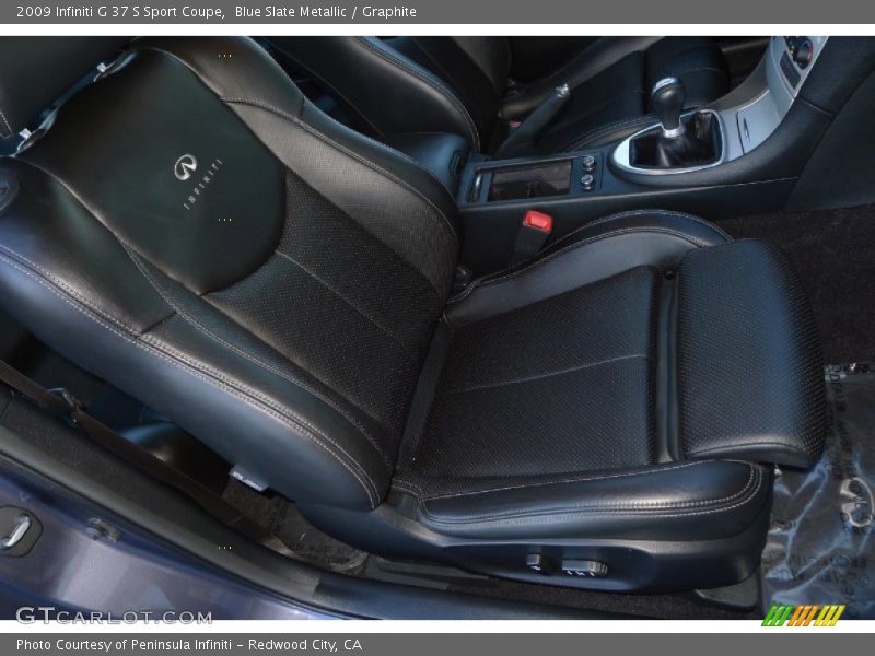 Blue Slate Metallic / Graphite 2009 Infiniti G 37 S Sport Coupe