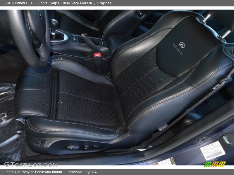 Blue Slate Metallic / Graphite 2009 Infiniti G 37 S Sport Coupe