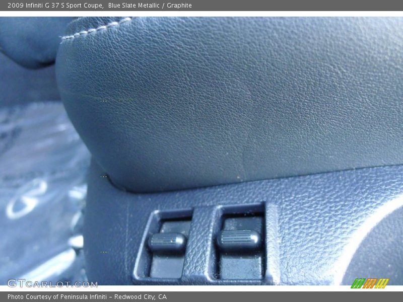 Blue Slate Metallic / Graphite 2009 Infiniti G 37 S Sport Coupe