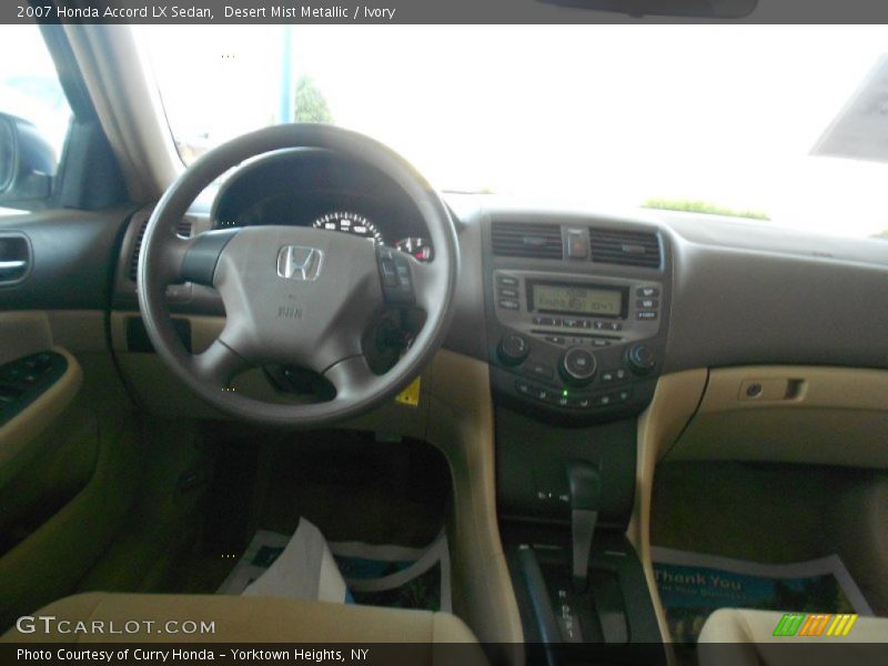 Desert Mist Metallic / Ivory 2007 Honda Accord LX Sedan